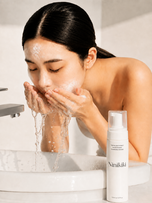 Trehalose Ultra-Moisturizing Cleansing Mousse (3-piece set)