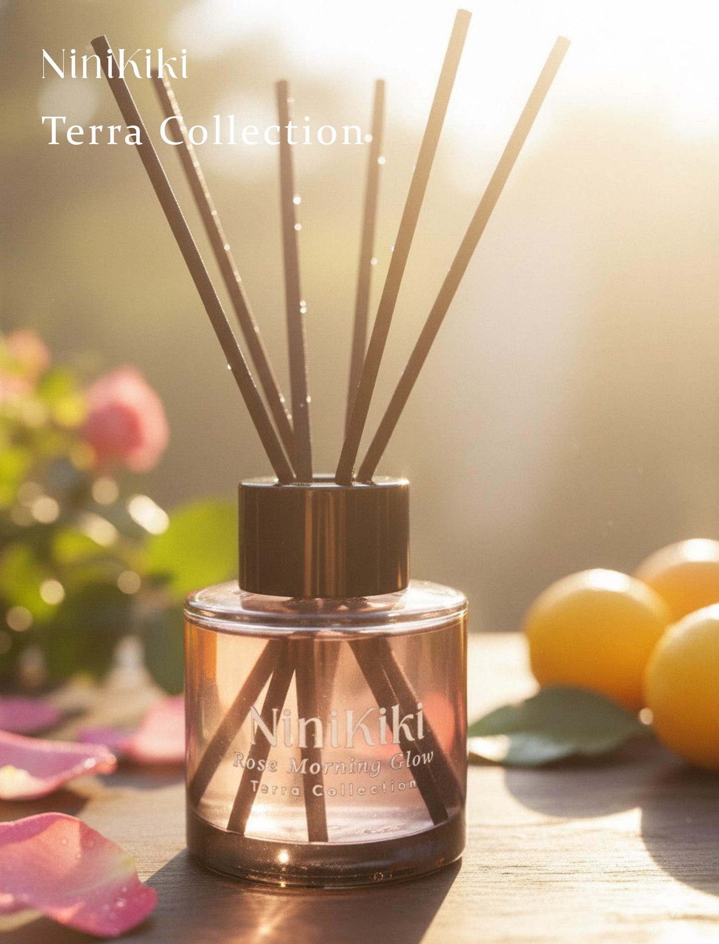 NiniKiki | Earth Series Diffuser: Rose Morning Light