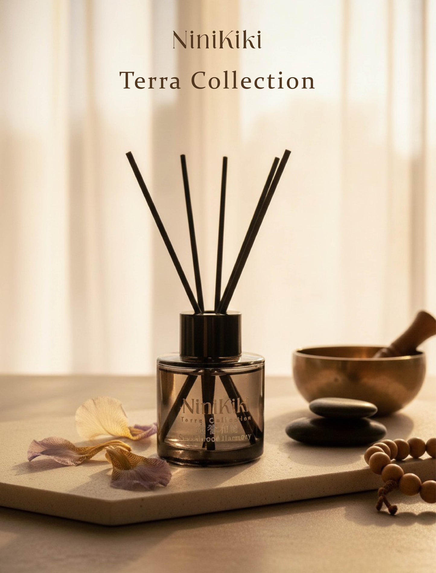 NiniKiki | Earth Series Diffuser: Sandalwood Harmony