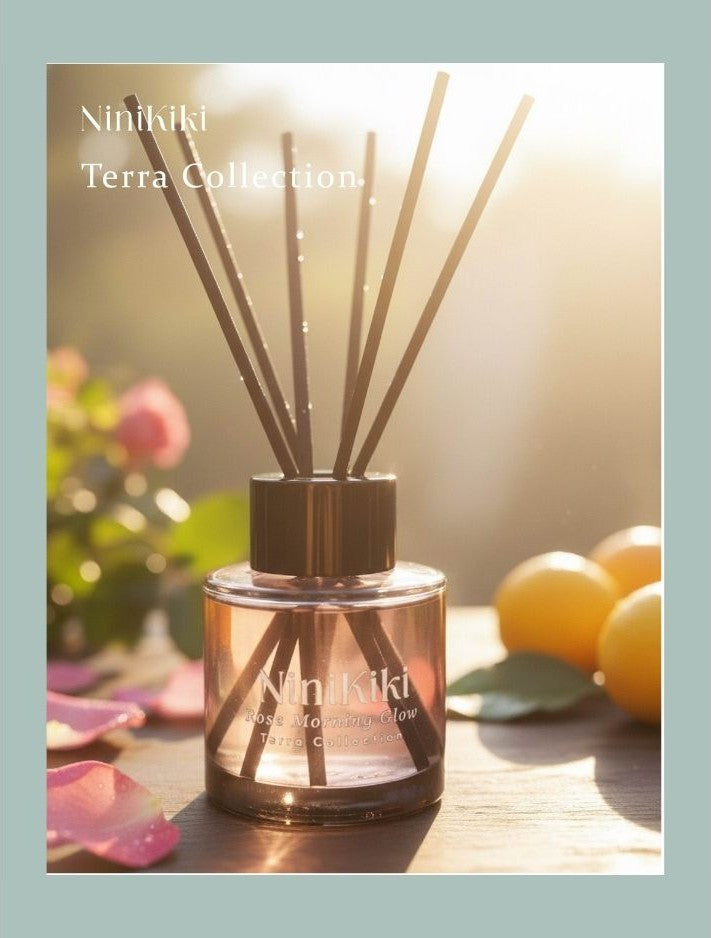 NiniKiki | Earth Series Diffuser: Rose Morning Light