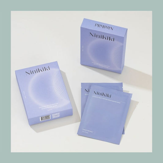 NiniKiki| 海藻糖胜肽保濕面膜|一盒/5片